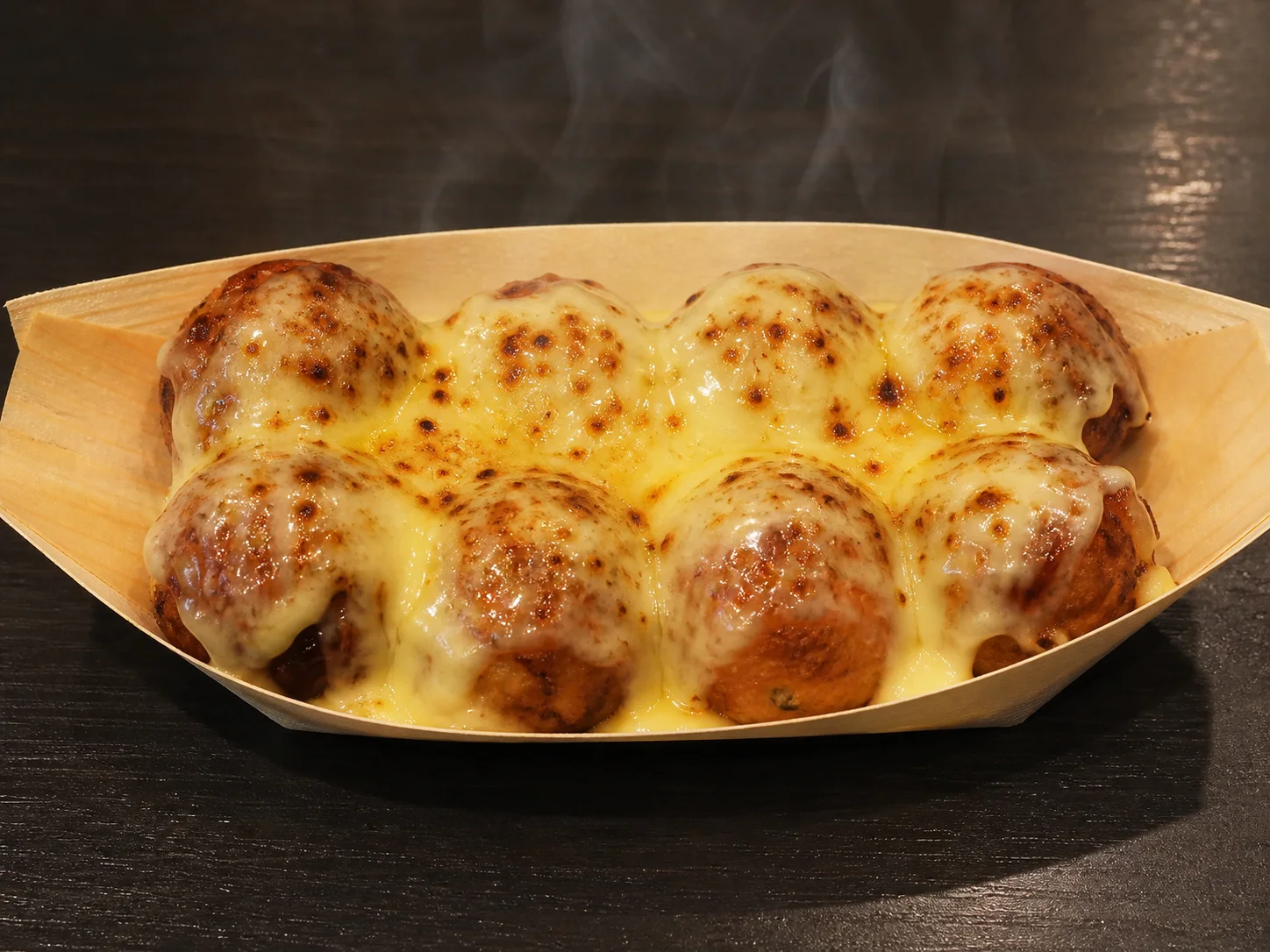 とろけるチーズたこ焼き