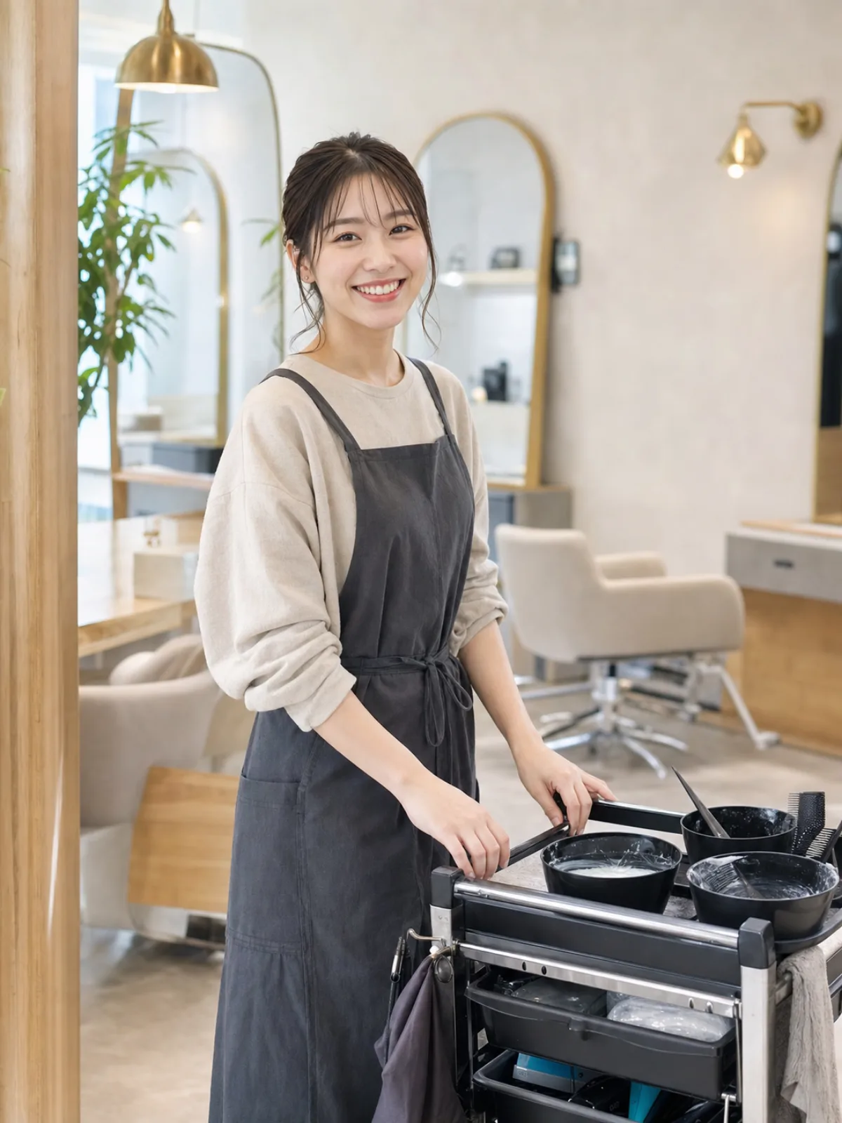 アシスタント2年目のスタッフ