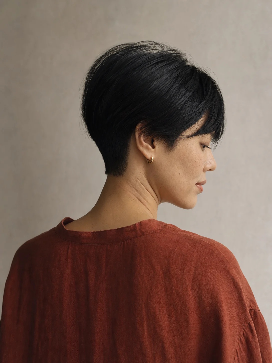 ハンサムなショートのヘアスタイル