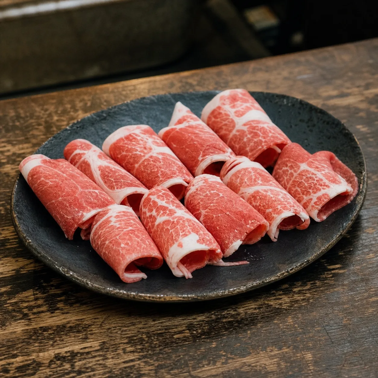 薄切りラム肉