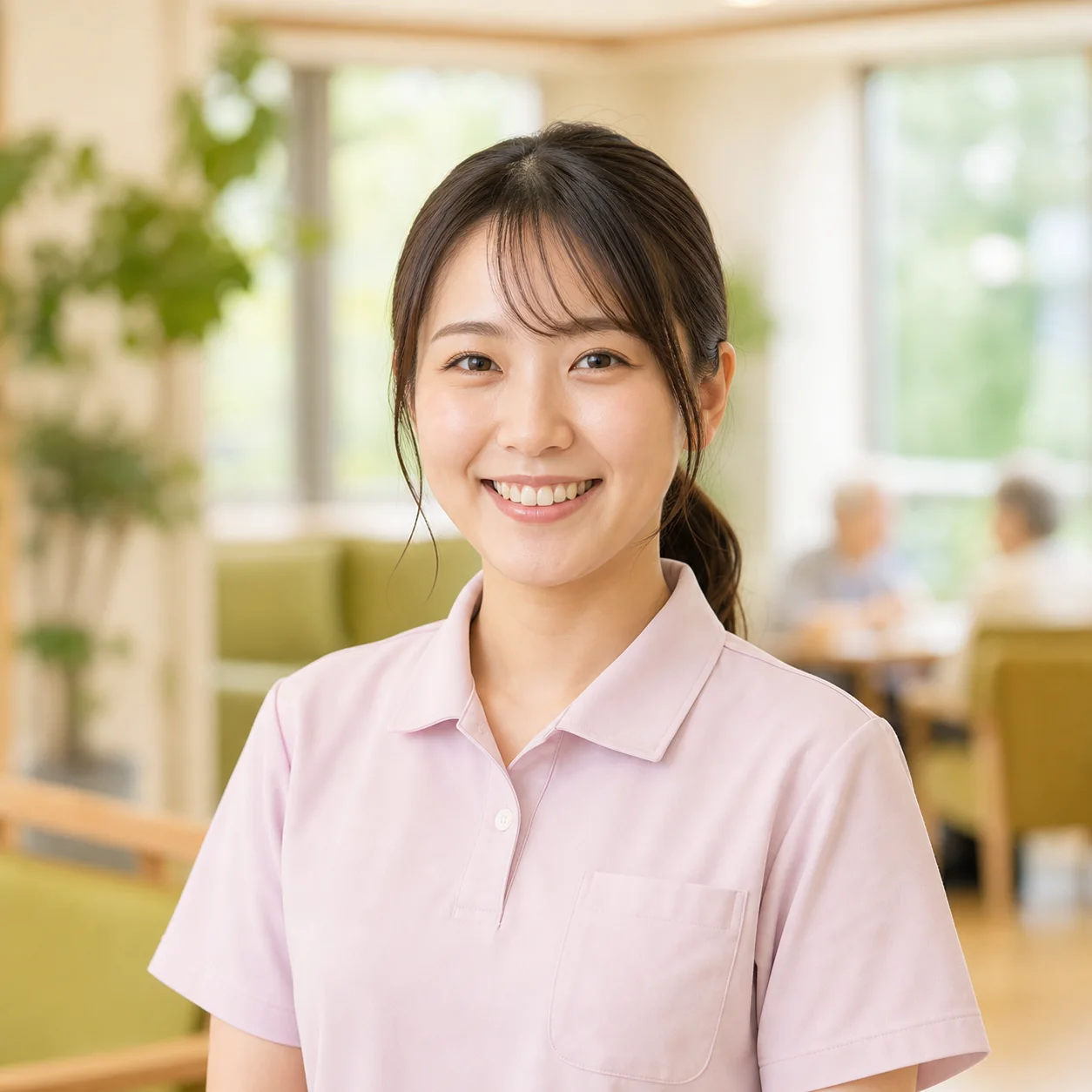介護スタッフのポートレート